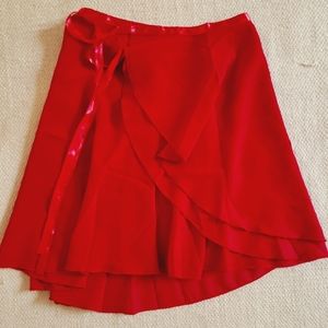 Adult ladies ballet wrap skirt